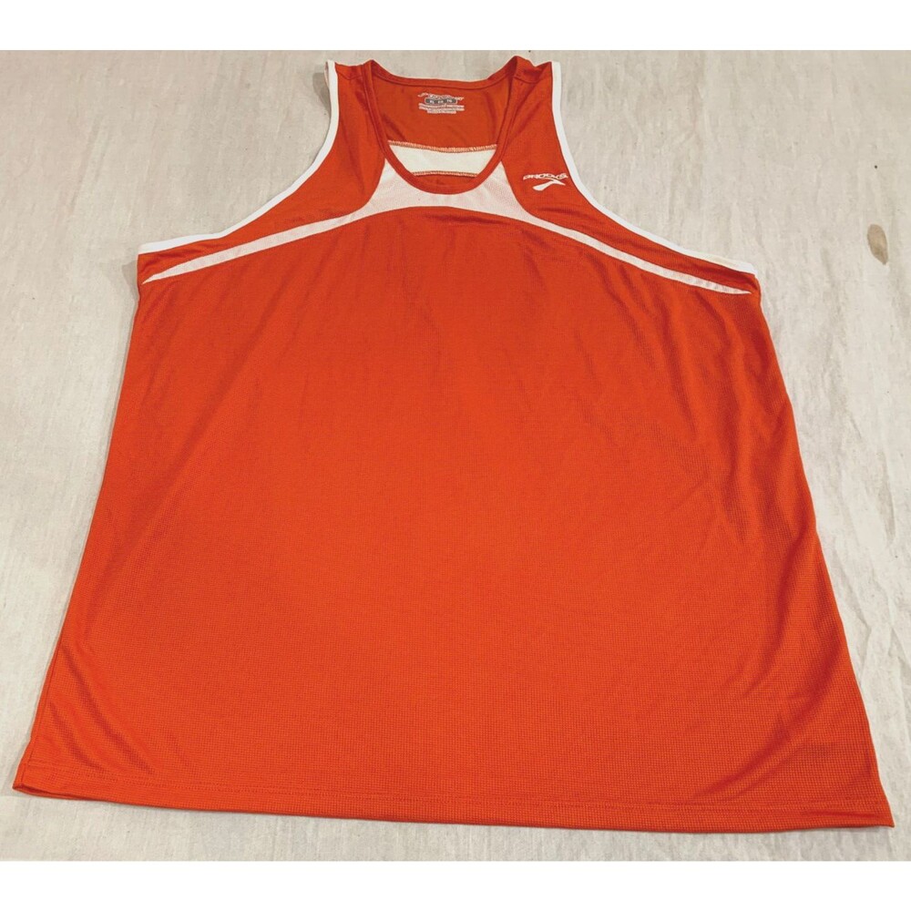 NWOT BROOKS EQUILIBRIUM MENS ATHLETIC RACERBACK SLEEVELESS SHIRT SIZE XL